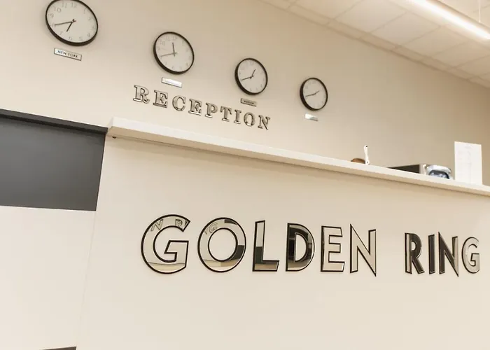 Interior and guest area at Golden Ring